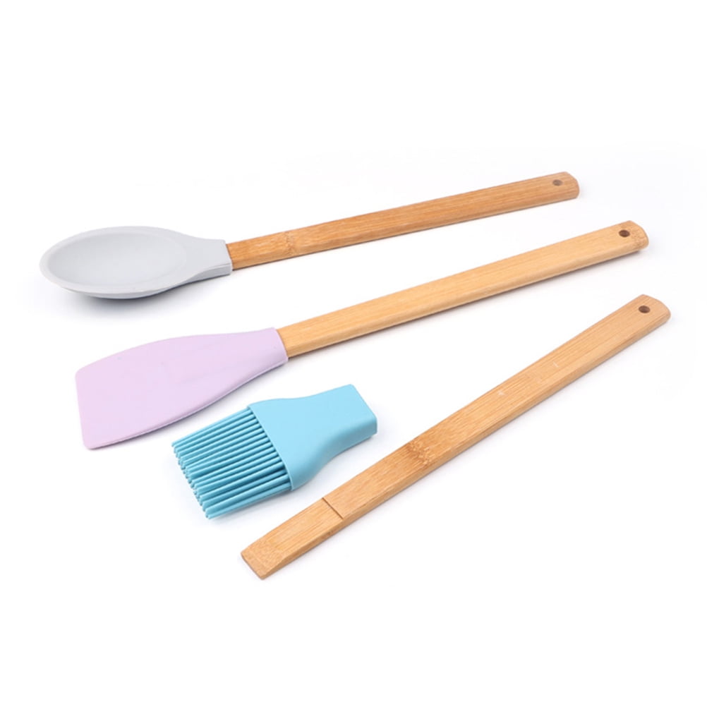 PAMINGONO 3Pcs Baking Tools Set Heat Resistant Silicone Spatula Spoon Brush Kitchen Utensil For Baking Cooking - Image 6