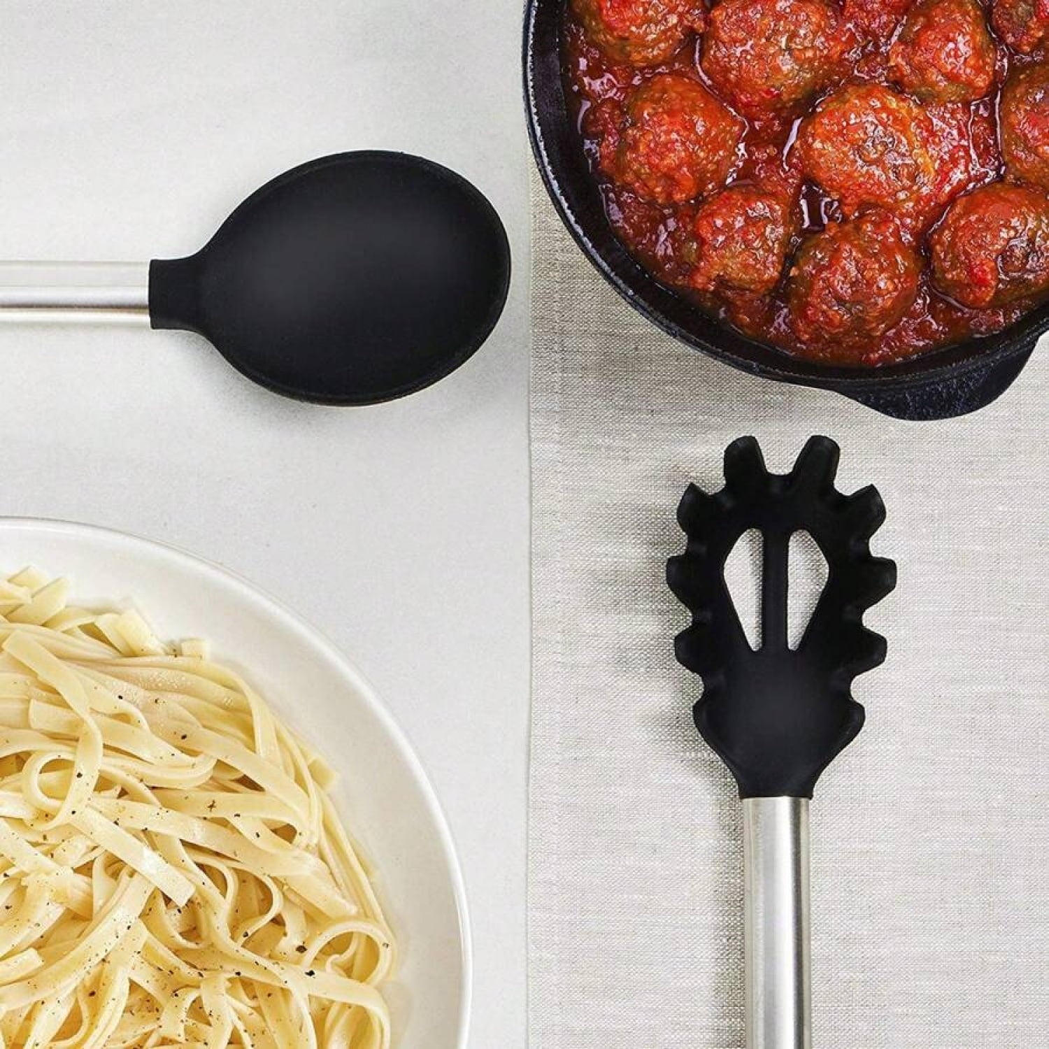 33 Pcs Kitchen Utensil Set,Silicone Cooking Utensils, Kitchen Gadgets & Spoons For Nonstick Cookware, Silicone Accessories - Image 5