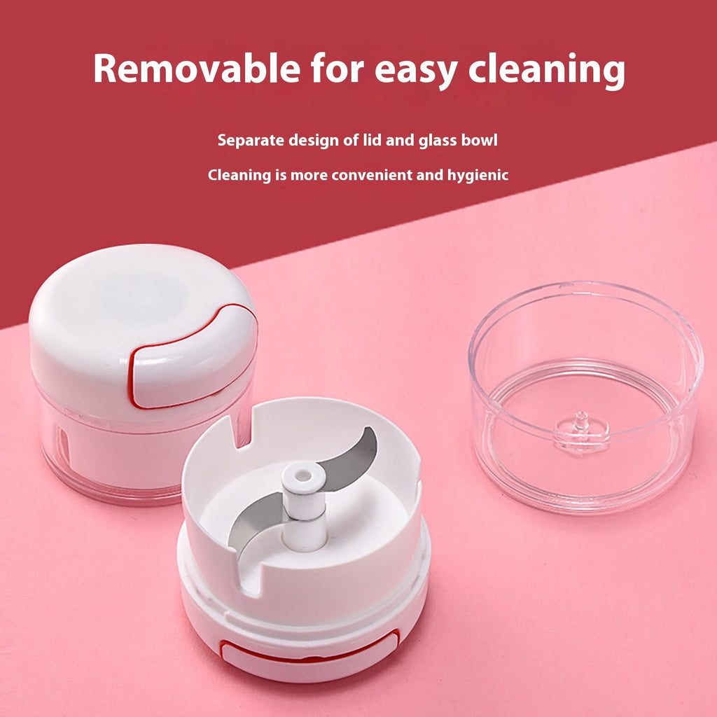 Mini Manual Garlic Press Pounding Artifact Magnetic Suction Multi Functional Portable for Home Kitchen Camping Picnic... - Image 6