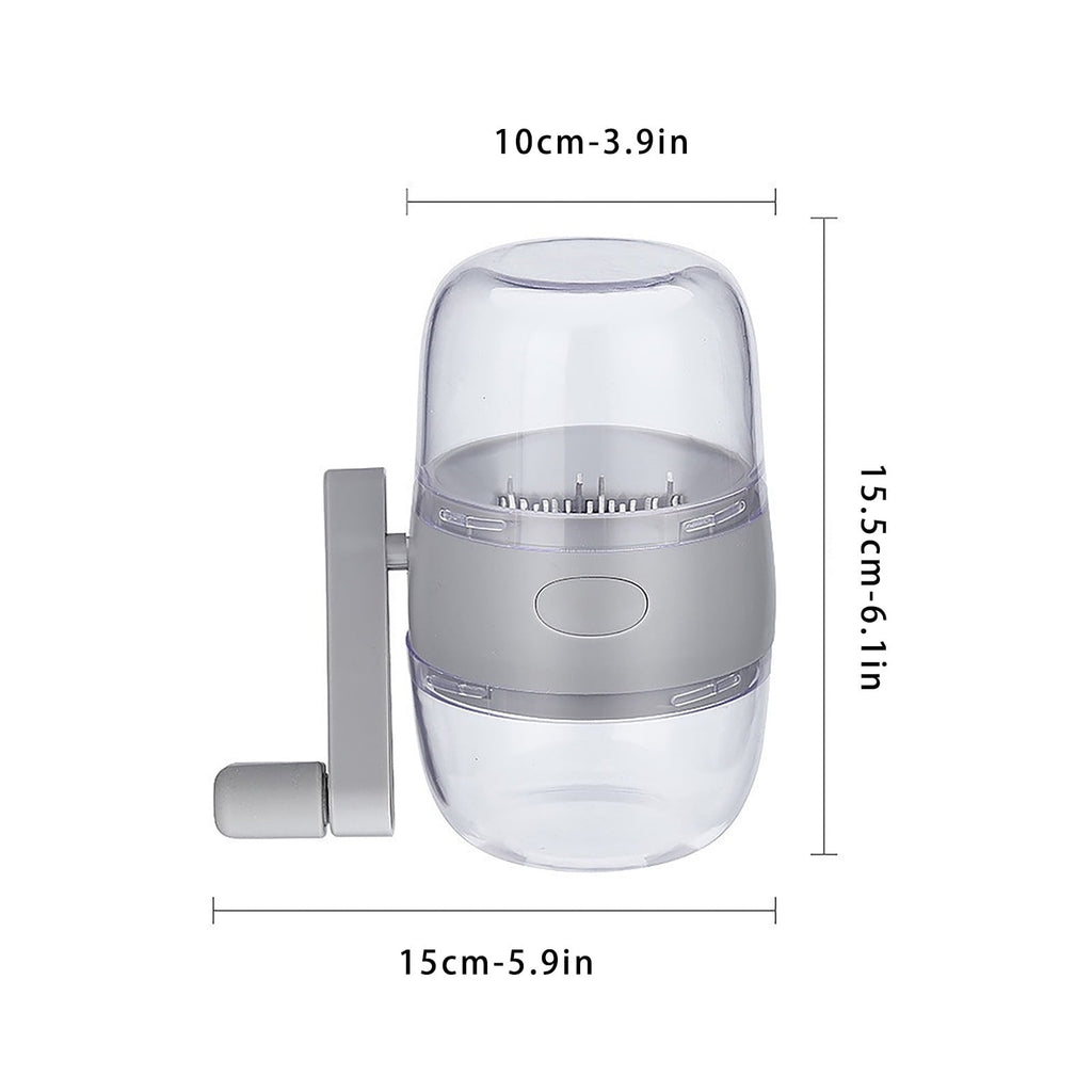 Usbinx Life Household Nut Grinder Dried Fruit Garlic Walnut Ginger Chopper Handheld ABS Stainless Steel Non-Slip Handle Ergonomic Quick Food - Image 3