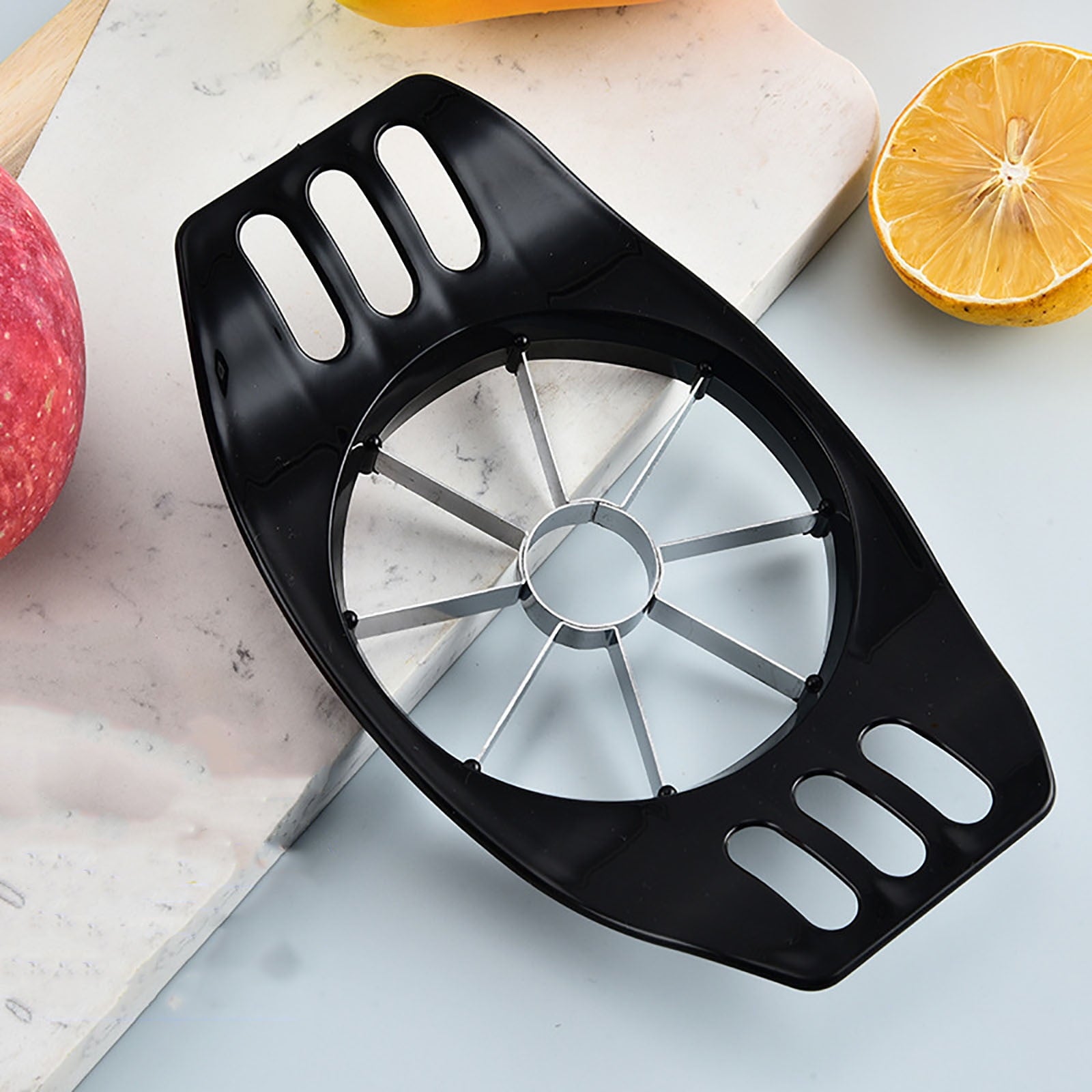 XYRSRUW Stainless Steel Slicing Knife, Compact Kitchen Cutter for Fruits and Vegetables, Versatile Food Prep Tool for Easy Cutting, Stylish - Image 5