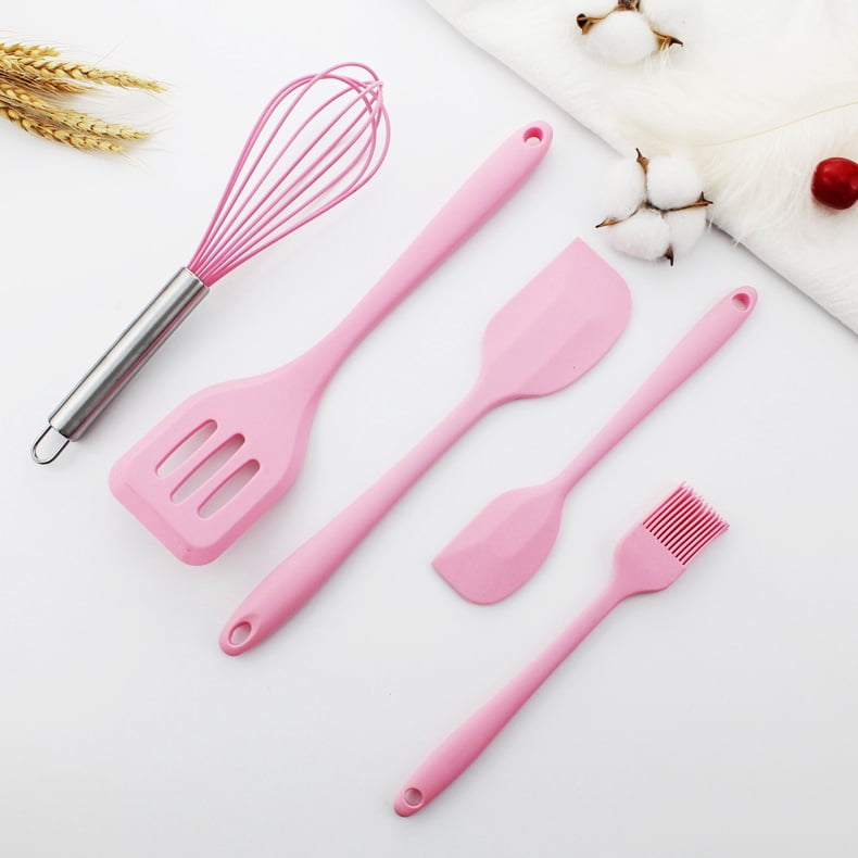 5pcs silicone baking kitchen tool five piece set non stick kitchenware set scraper full five piece set Multi function... - Image 2