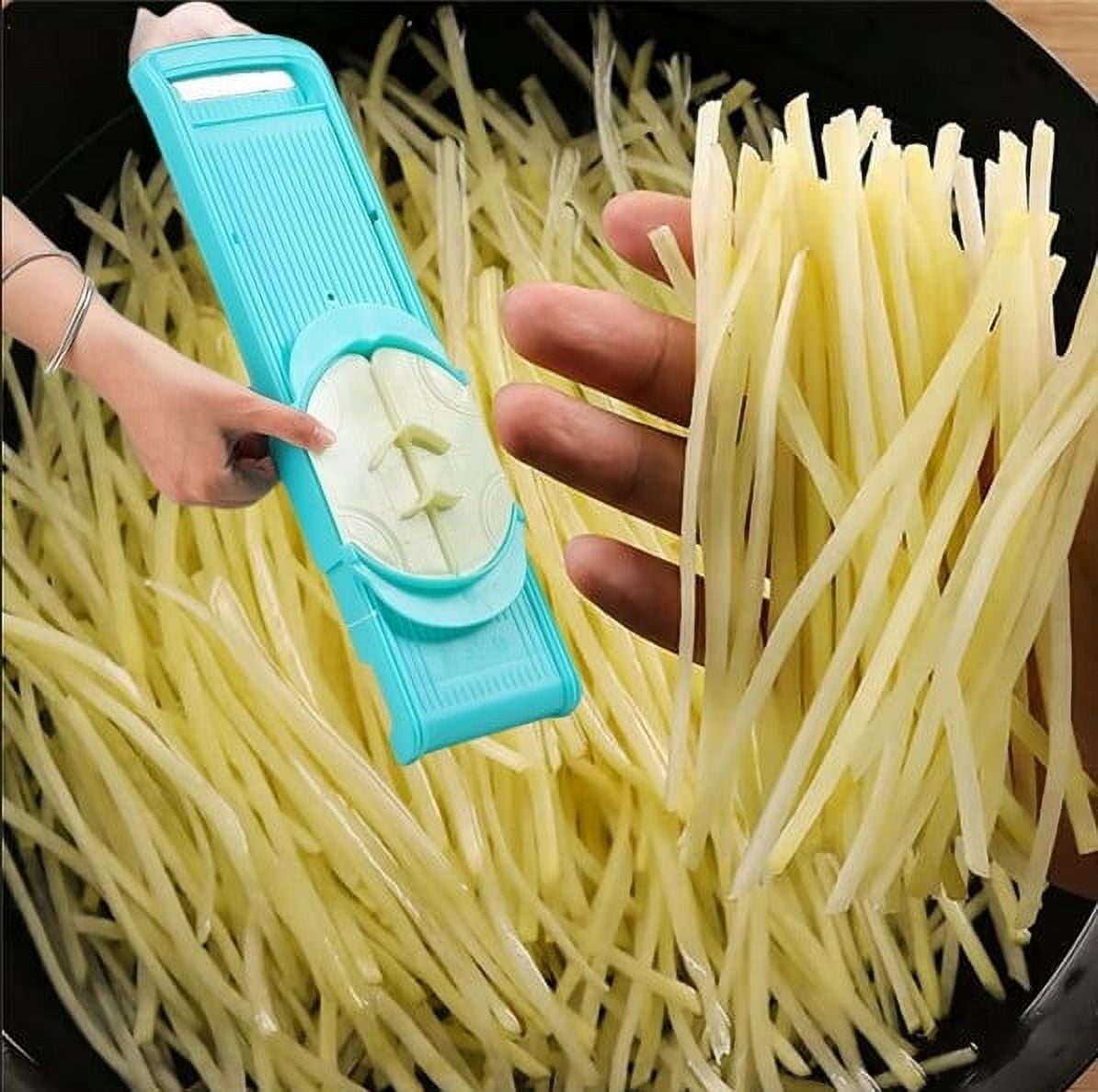 Multi-functional Vegetable Cutter, Potato Shredder, and Grater for Kitchen, Efficient Food Prep Tool for Slicing, Shr... - Image 3