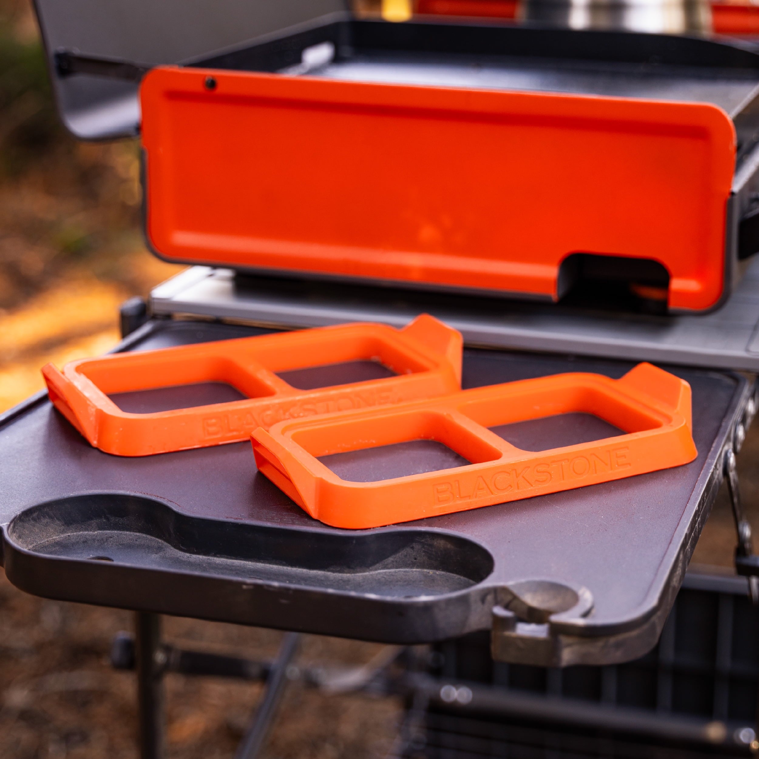 Adventure Ready Silicone Egg Ring Tray Set with Heat-Resistant Handles, 2-Piece - Image 2