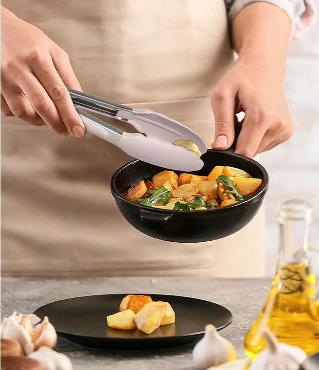Silicone & Bamboo Cooking Utensil Set, 14 Pieces - Image 3