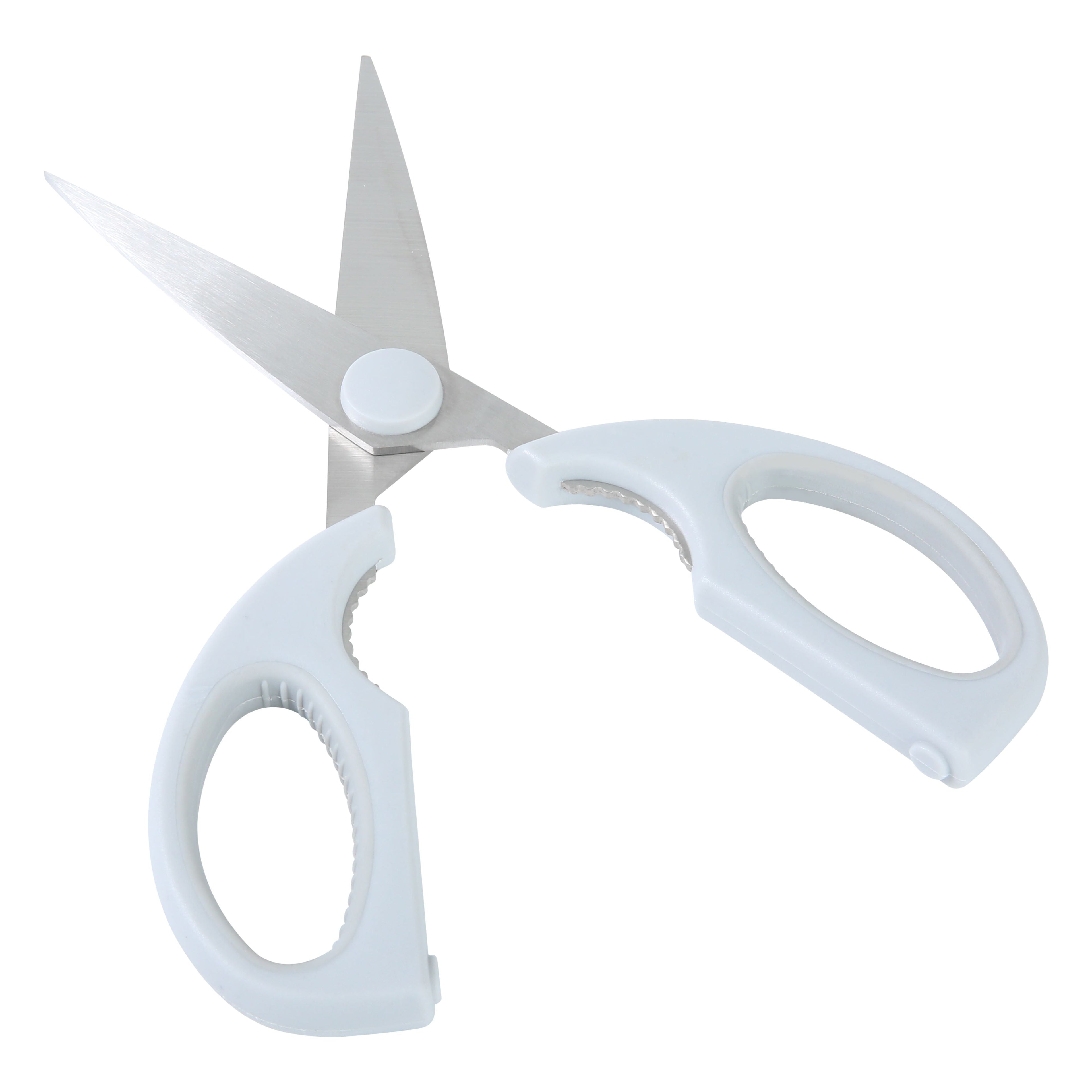 Kitchen Utility Shears with Sheath, Stainless Steel and Plastic - Image 5