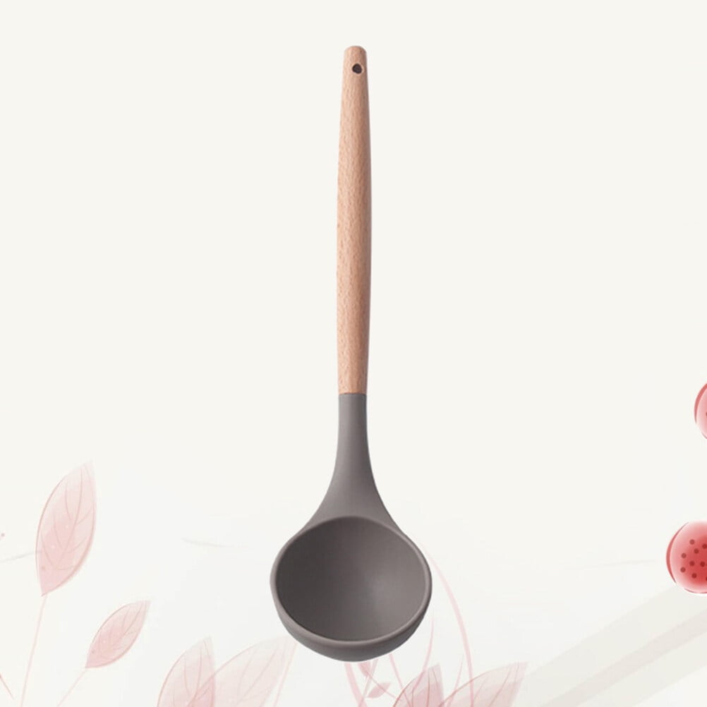 IDEANATEGRATE Reinforced Design Silicone Kitchen Utensil for Cooking Projects 1Pcs 12.2 x 3.1 x 1.2in - Image 6
