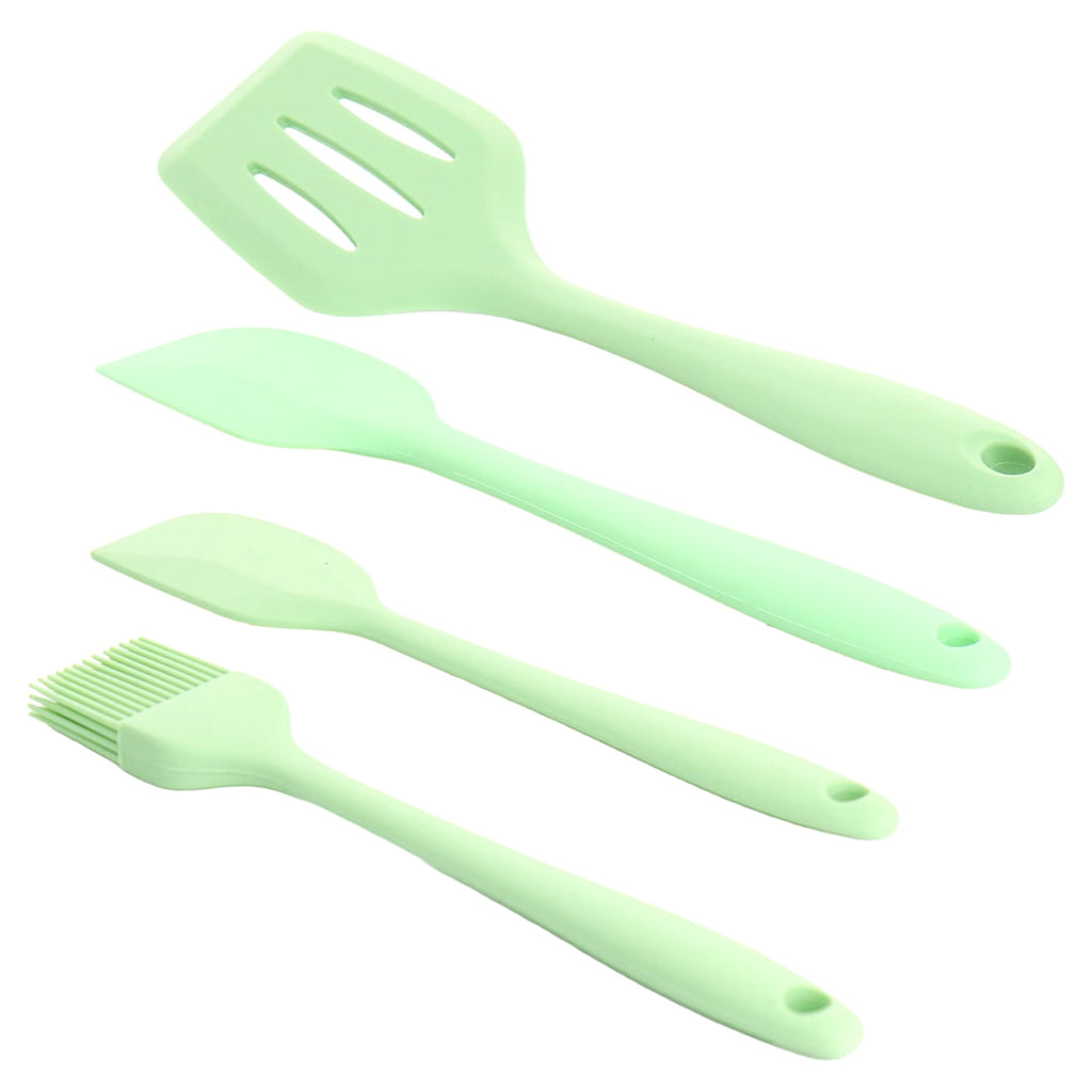 Mint Green 12 Piece Silicone Cooking Utensils - Image 6