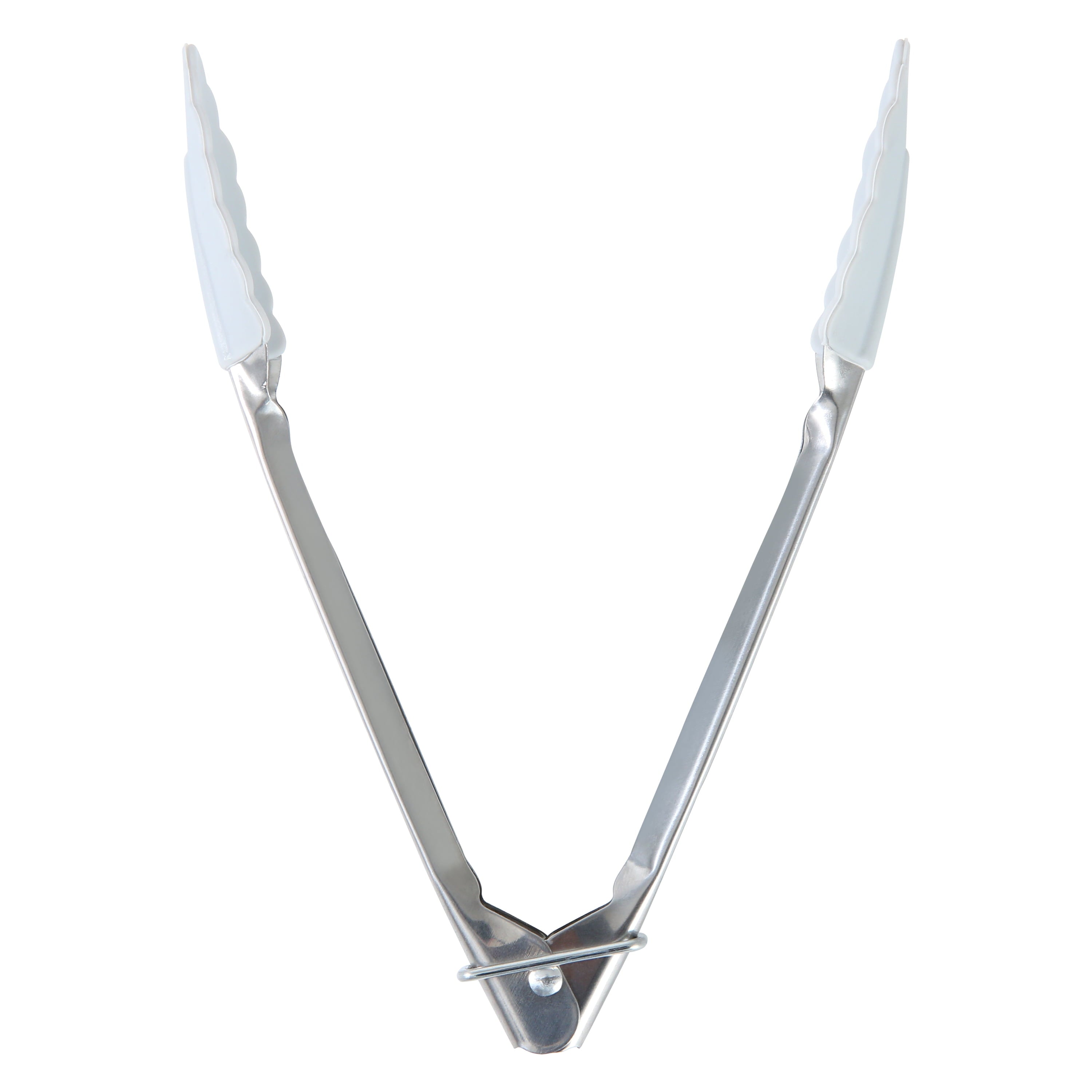 Stainless Steel and Silicone Mini Food Tongs Grey - Image 4