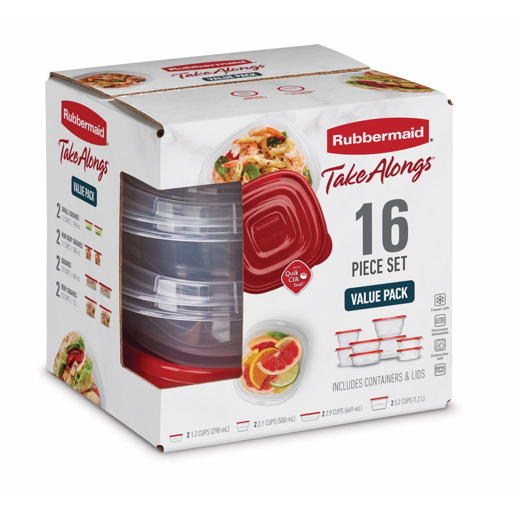 TakeAlongs Food Storage Containers, 16 Piece Set - Image 3