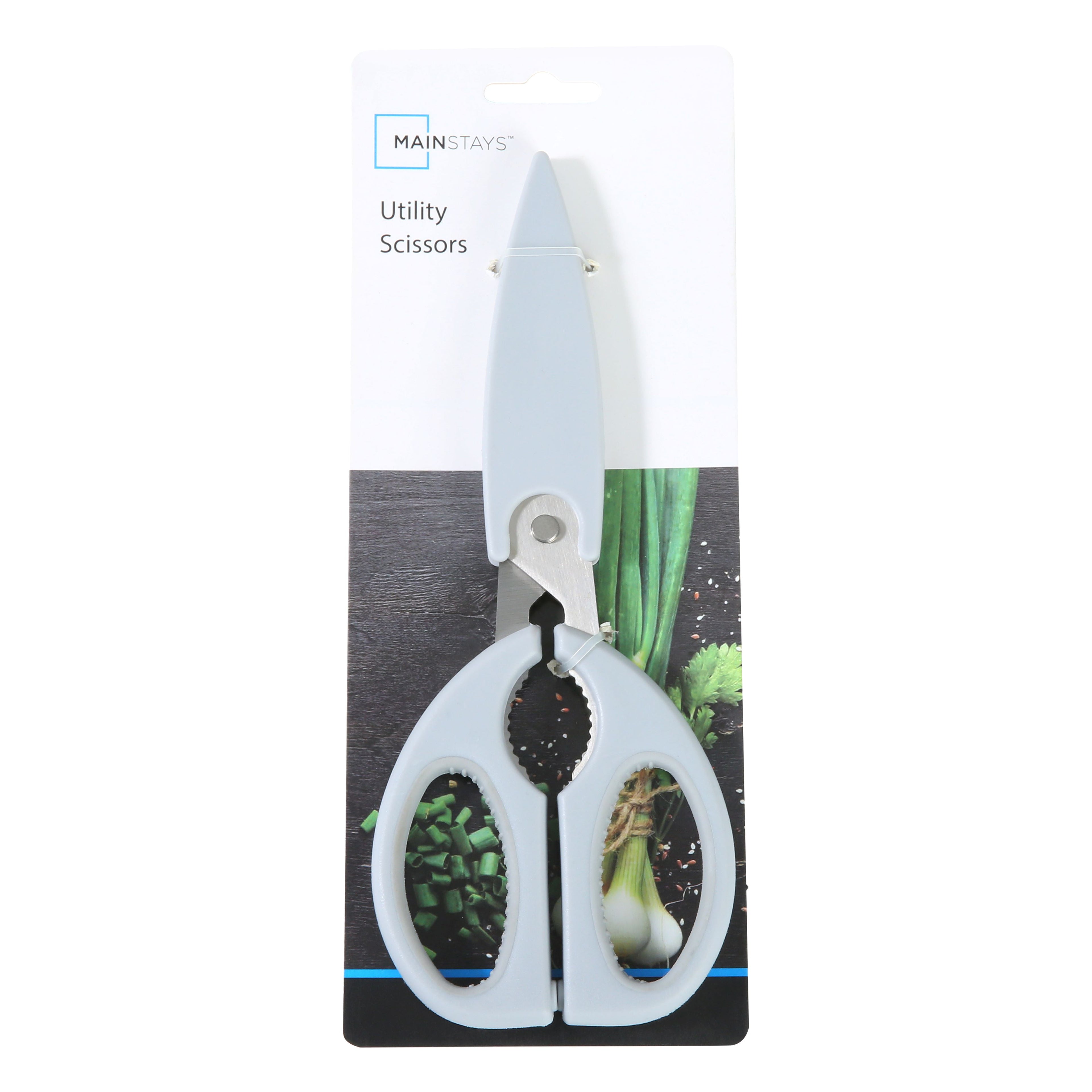 Kitchen Utility Shears with Sheath, Stainless Steel and Plastic - Image 6