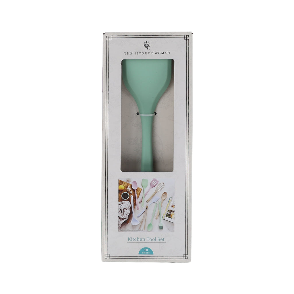 The Pioneer Woman 10-Piece Silicone Cooking Utensils Set, Multicolor - Image 2