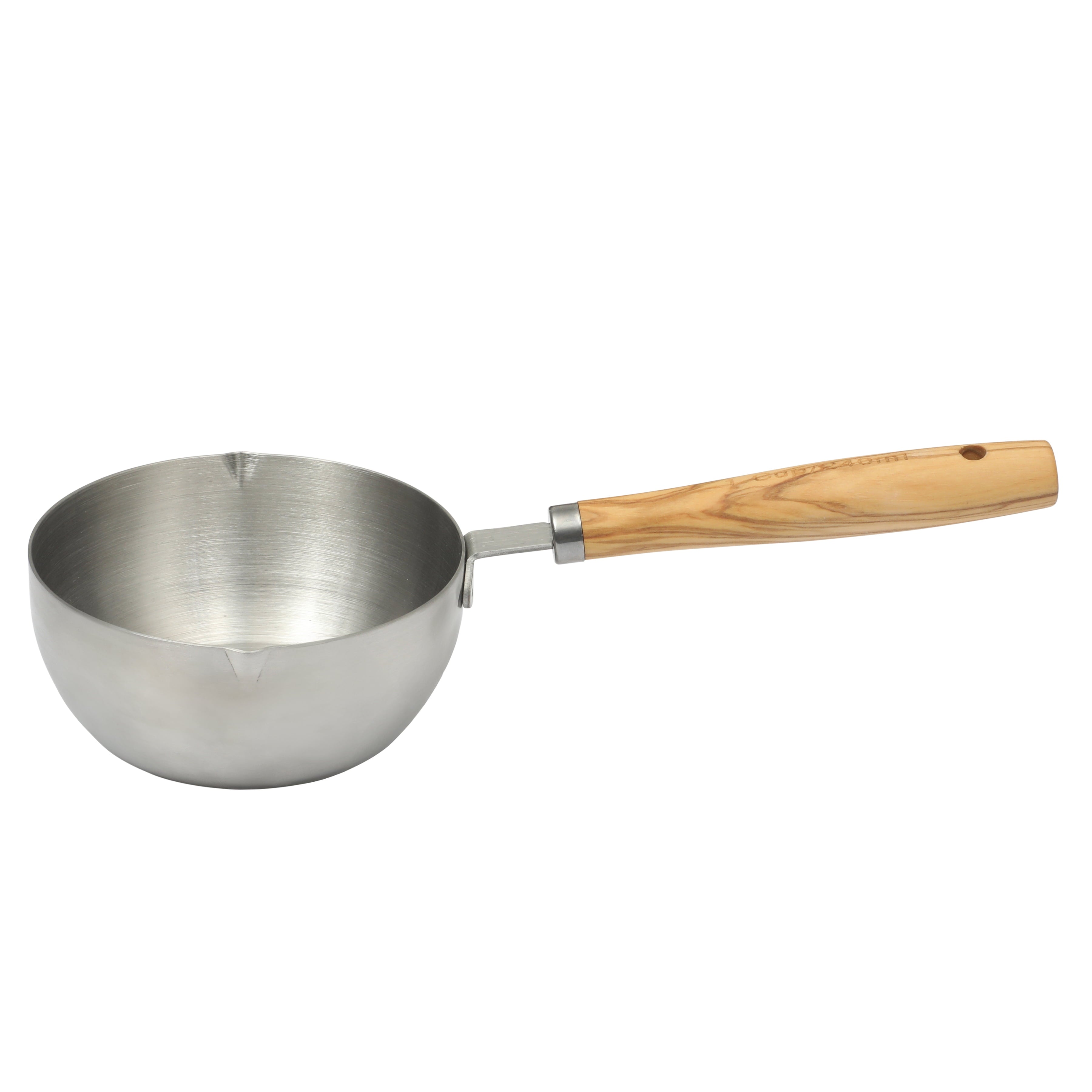 The Pioneer Woman 4-Piece Stainless Steel Measuring Cup Set for Cooking with Olivewood Handles - Image 3