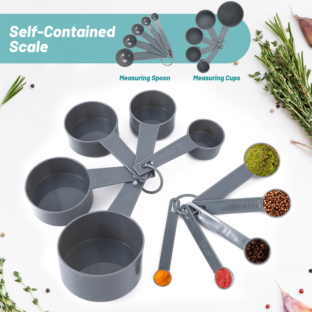 24 Pcs Silicone Cooking Utensils Set, 446 Heat Resistant Kitchen Utensils Turner, Tongs,Spatula,Spoon,Brush,Whisk - Image 6