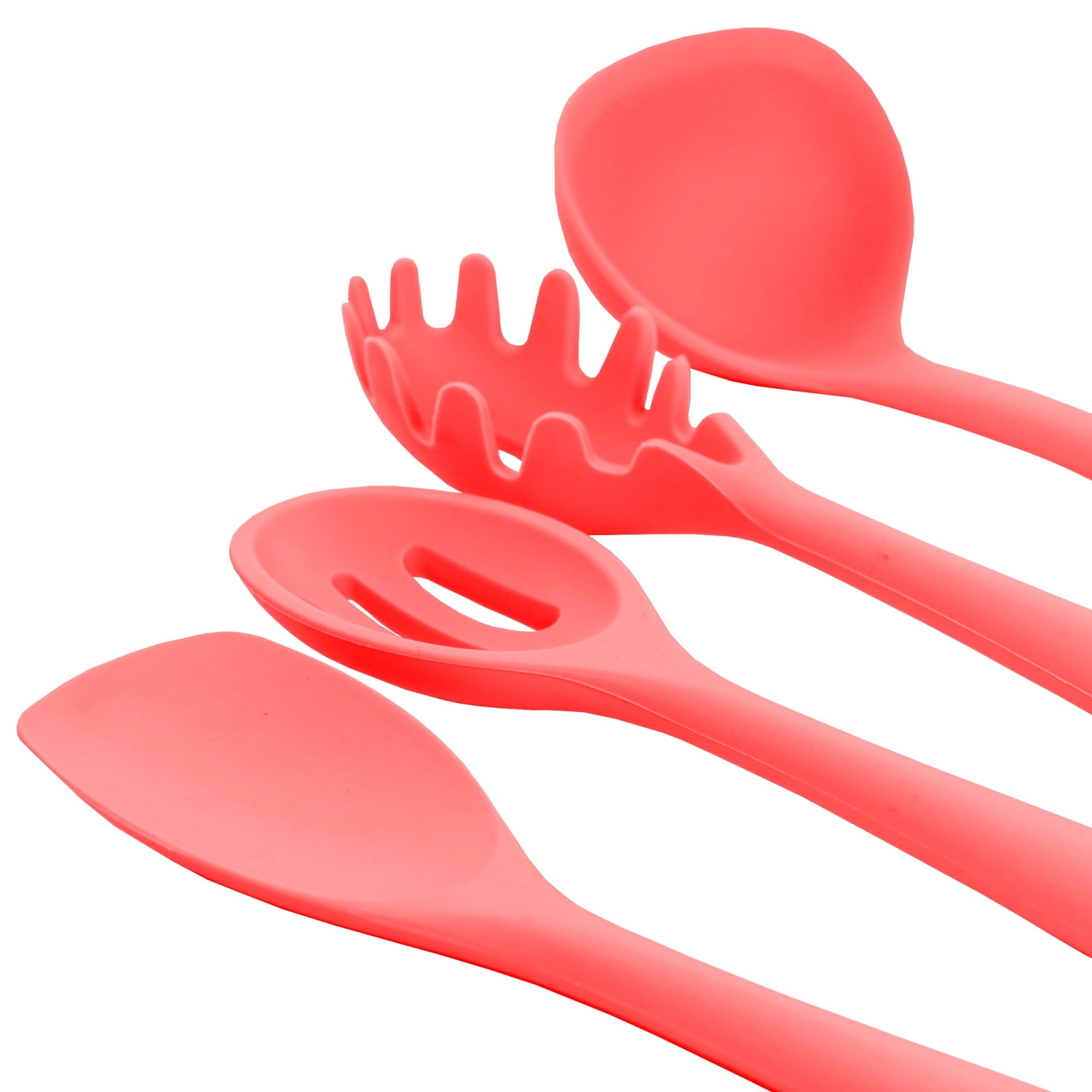 Red 12 Piece Silicone Cooking Utensils - Image 2