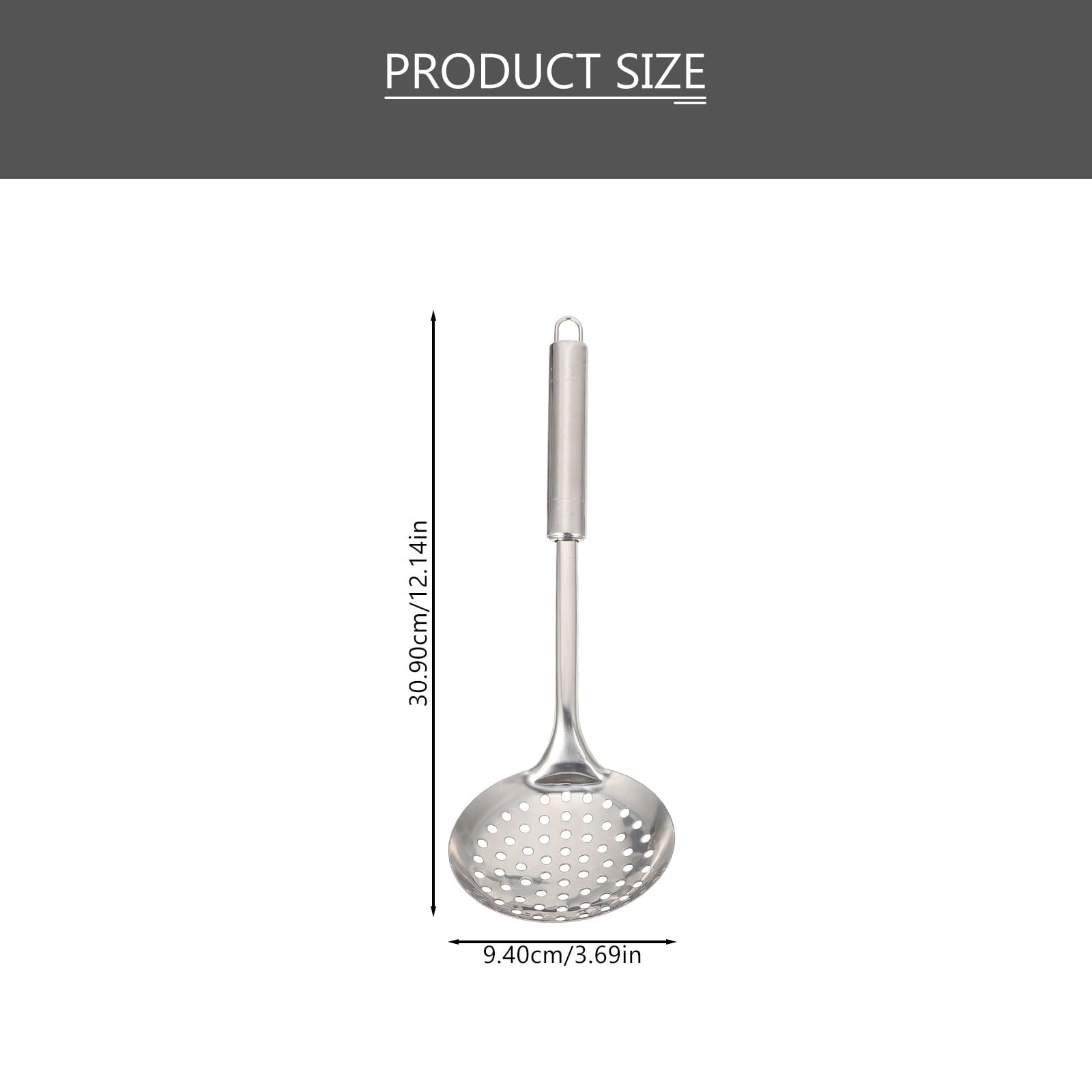 Kitchen Stainless Steel Cooking Utensil - Metal Stainless Steel Kitchen Utensil - Durable Kitchen Gadgets - Easy to C... - Image 2