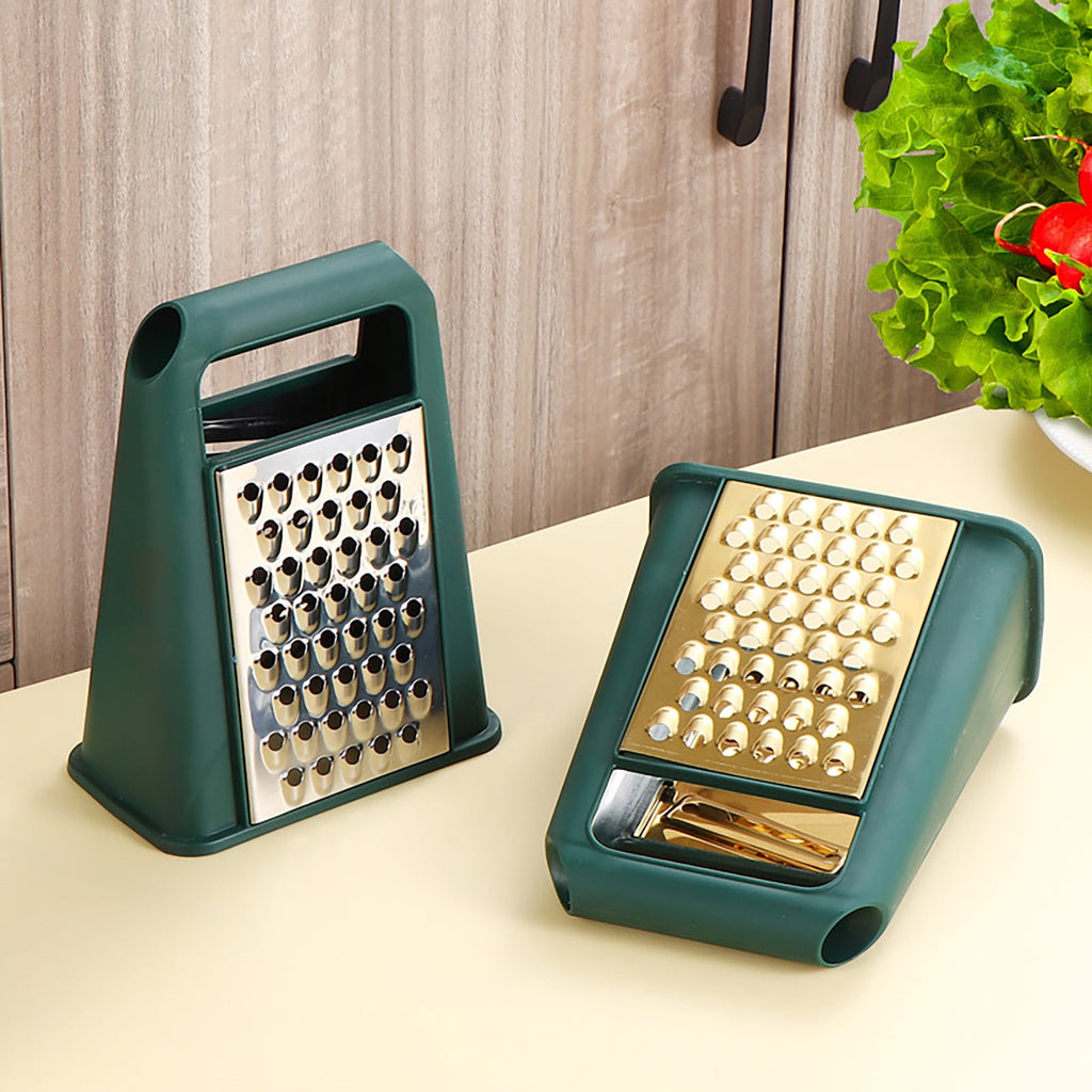 Potato Slicer and Grater | Vegetable Cutter for Homemade Chips and Fries | Kitchen Gadget with Stainless Steel Blade ... - Image 3