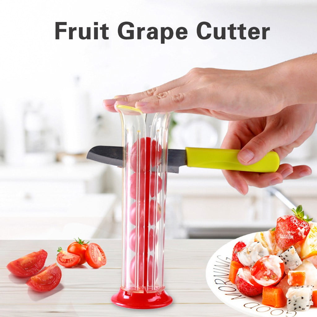 Grape Cutter and Small Tomato Slicer for Easy Fruit Preparation, Kitchen Accessory and Food Prep Tool - Image 2