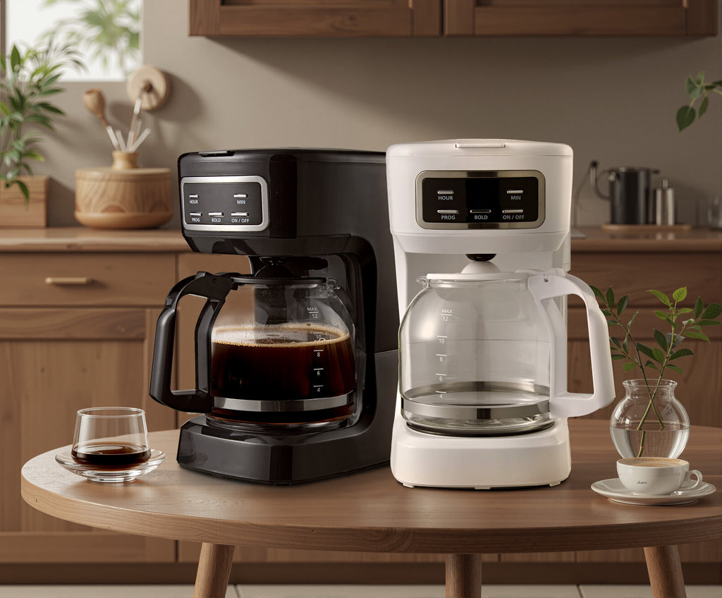 12-Cup Black Programmable Drip Coffee Maker - Image 3