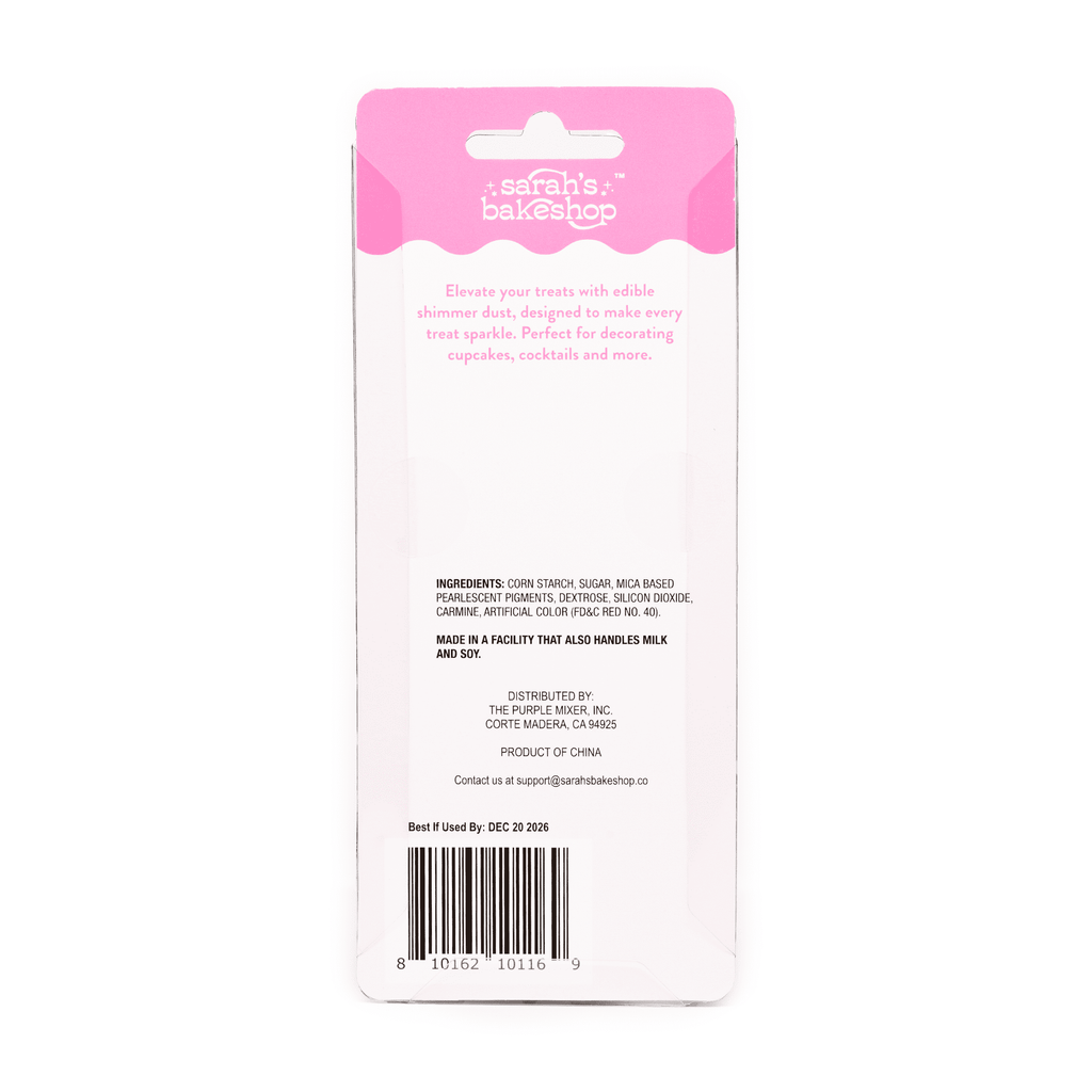 Sarah's Bakeshop Edible Shimmer Dust Pump Pink 0.35oz - Image 2
