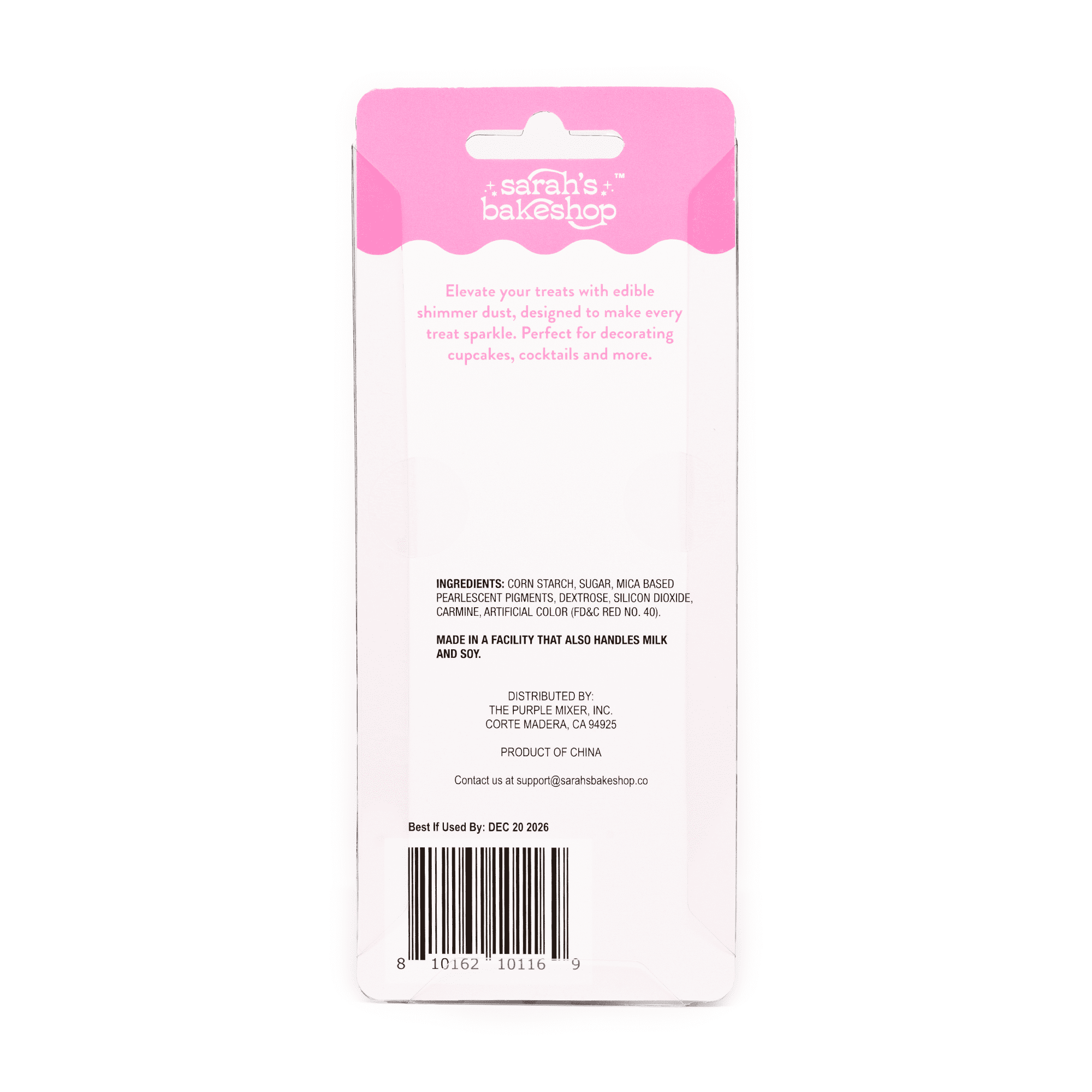 Sarah's Bakeshop Edible Shimmer Dust Pump Pink 0.35oz - Image 2