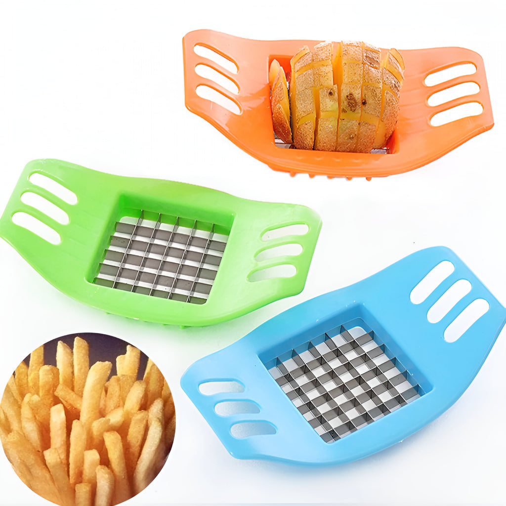 EXLEAF 2026 New Handheld Slicer Tool,Cutting Chopper Chips Tool Potato Vegetable Making Potato Tool Kitchen,Dining Bar,Cutter for Food Prep, - Image 3