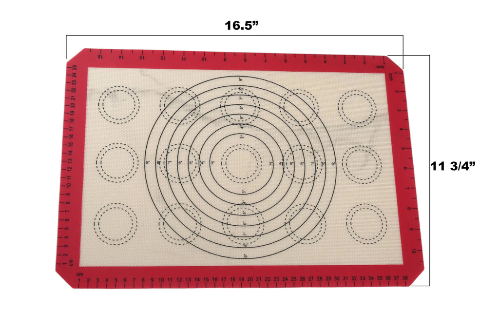 Mainstays Reusable Silicone Baking Mat - Measures 16.5" x 11.6" - Image 4