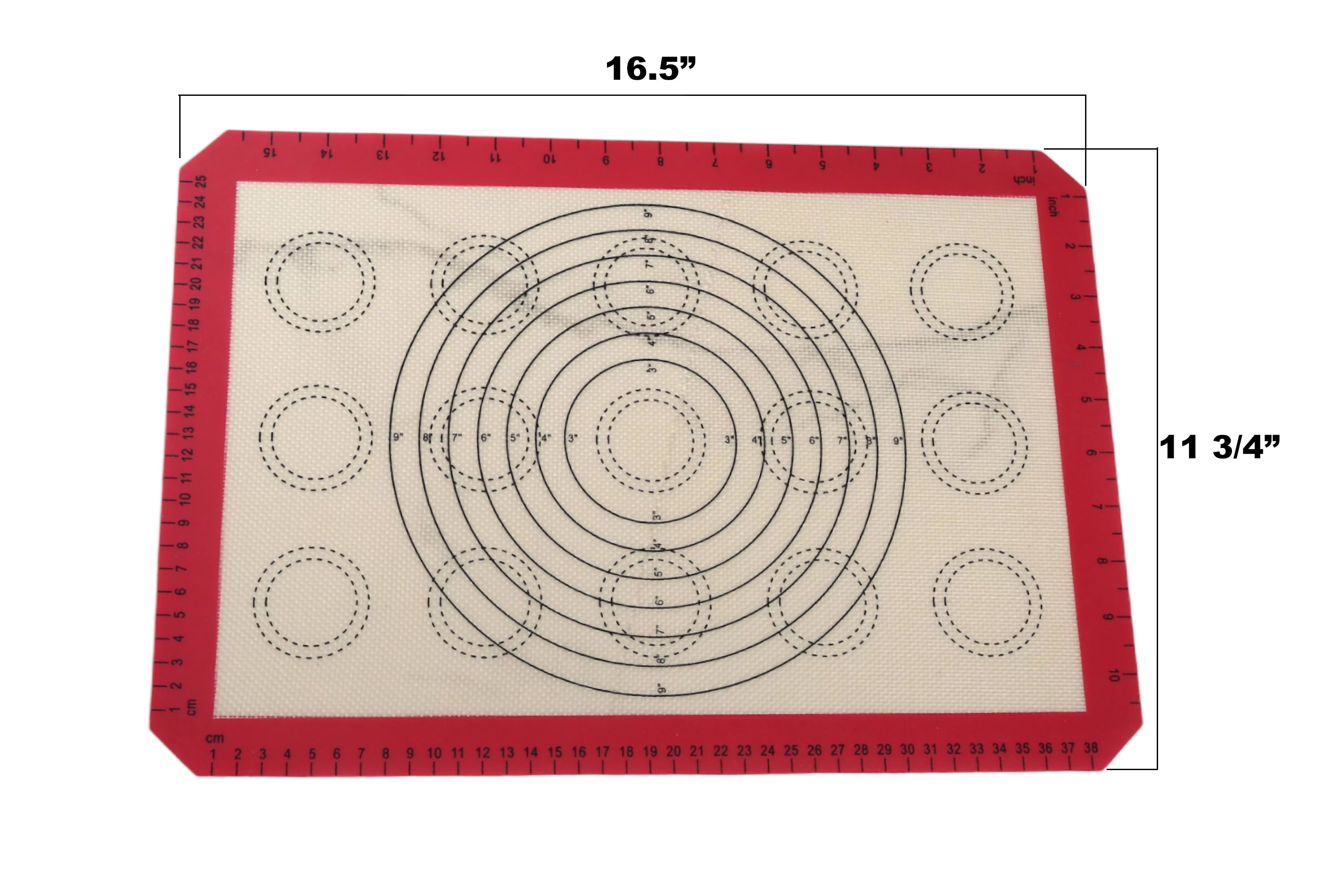 Mainstays Reusable Silicone Baking Mat - Measures 16.5" x 11.6" - Image 4
