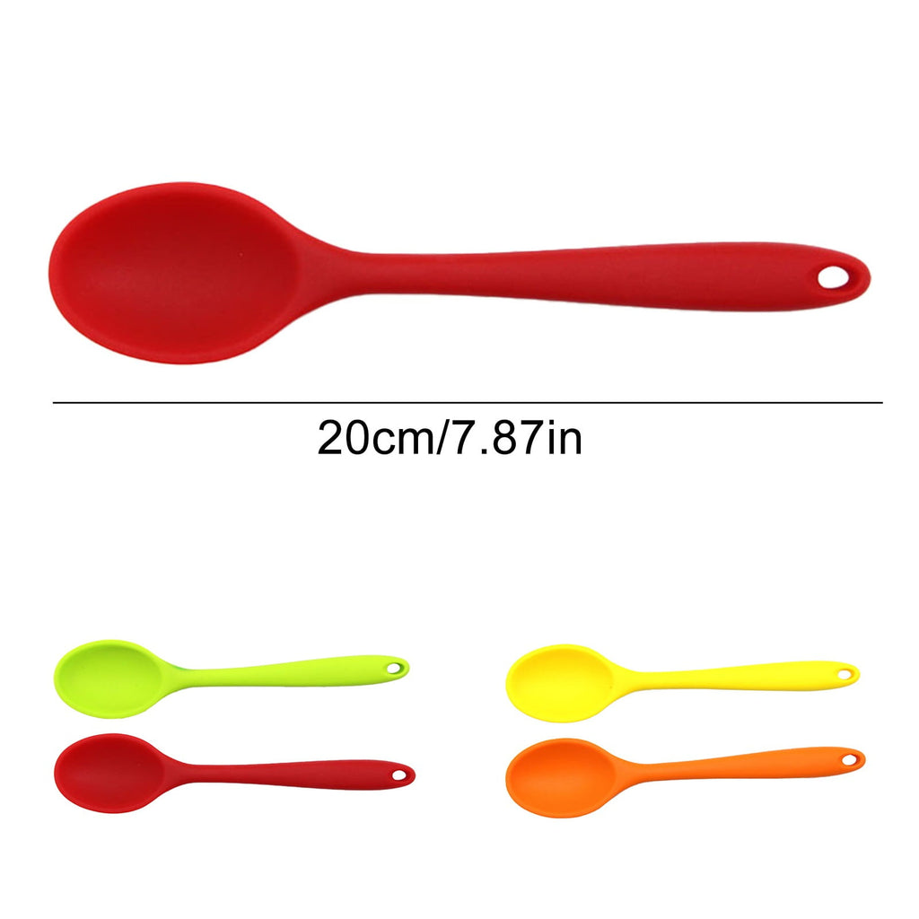 utensils set Silicone Spoon Kitchenware Spoon Kitchen Gadgets Soup Spoon - Image 2