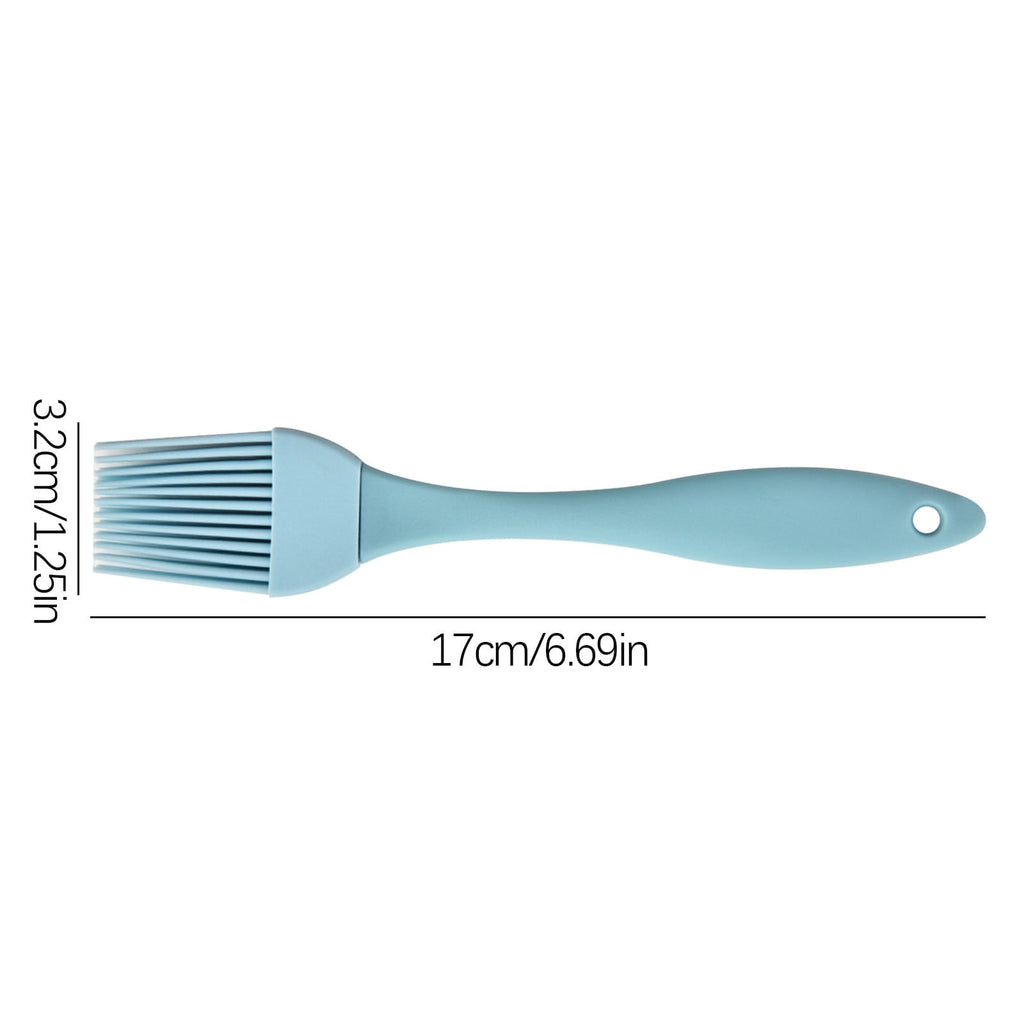 XMMSWDLA Silicone Basting Brush Set, Heat Resistant Pastry Brush, Perfect for Baking,BBQ Grill,Kitchen Cooking,Strong Steel Core and One-Pie - Image 3