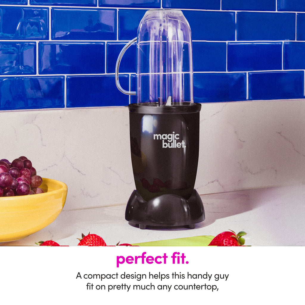Magic Bullet 4 Piece Personal Blender MBR-0401WM, Black - Image 4