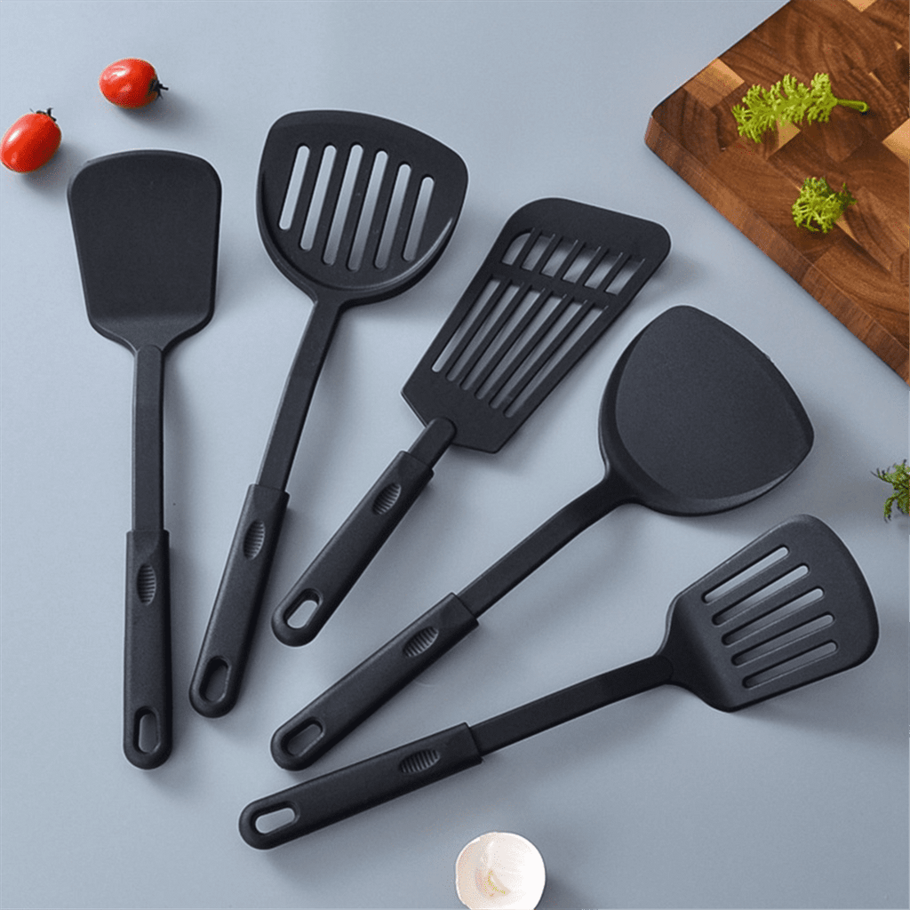 Kitchen Utensils Set of 17 Pcs, Nylon Non-Stick Cooking Utensils Set,Kitchen Gadgets Tools for Cook( Free) - Image 5