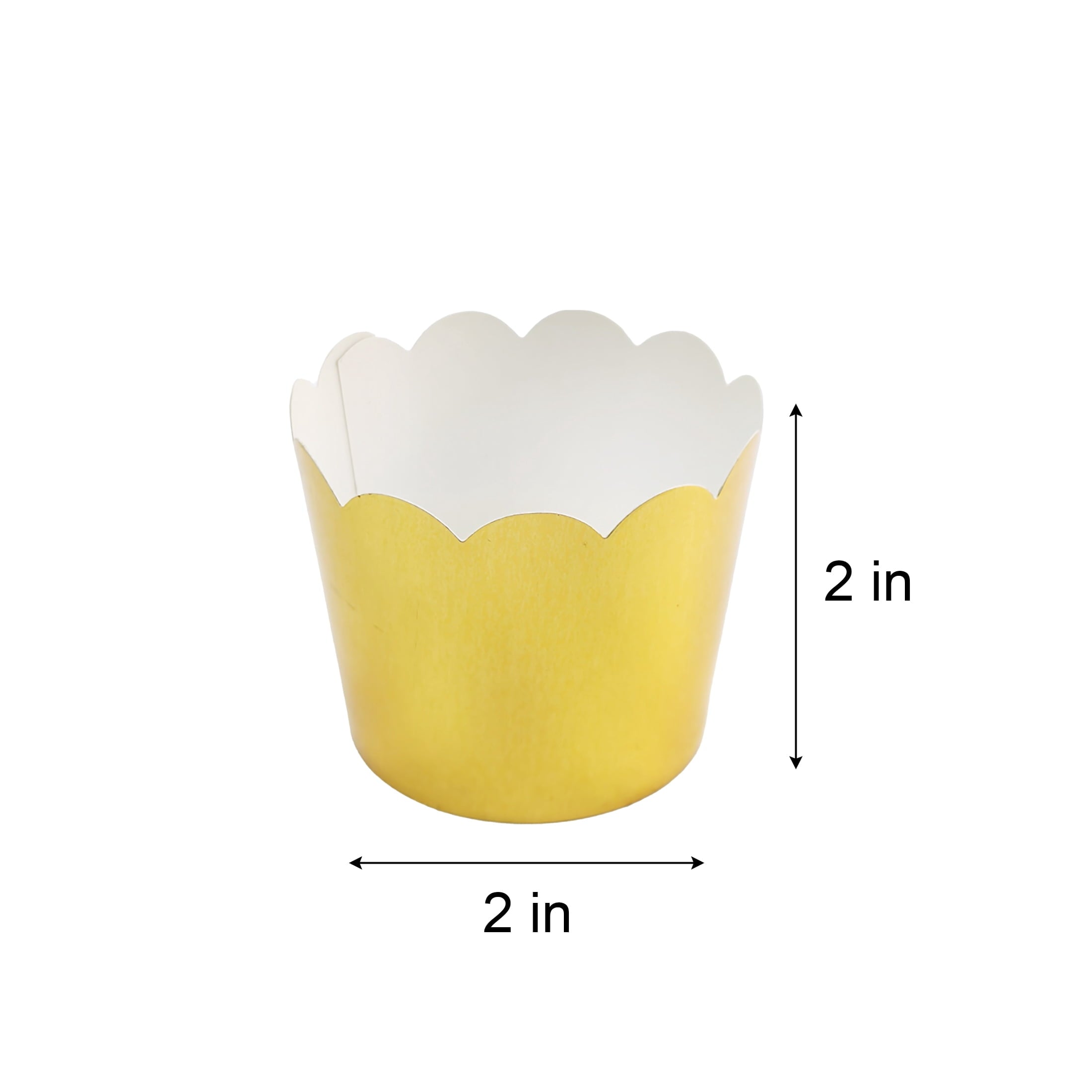 Gold Baking Cups, 24 Count - Image 5