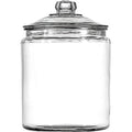 Heritage Hill Glass Jar with Lid, 2 Gallon, Made for Pantry Jar Storage and Display