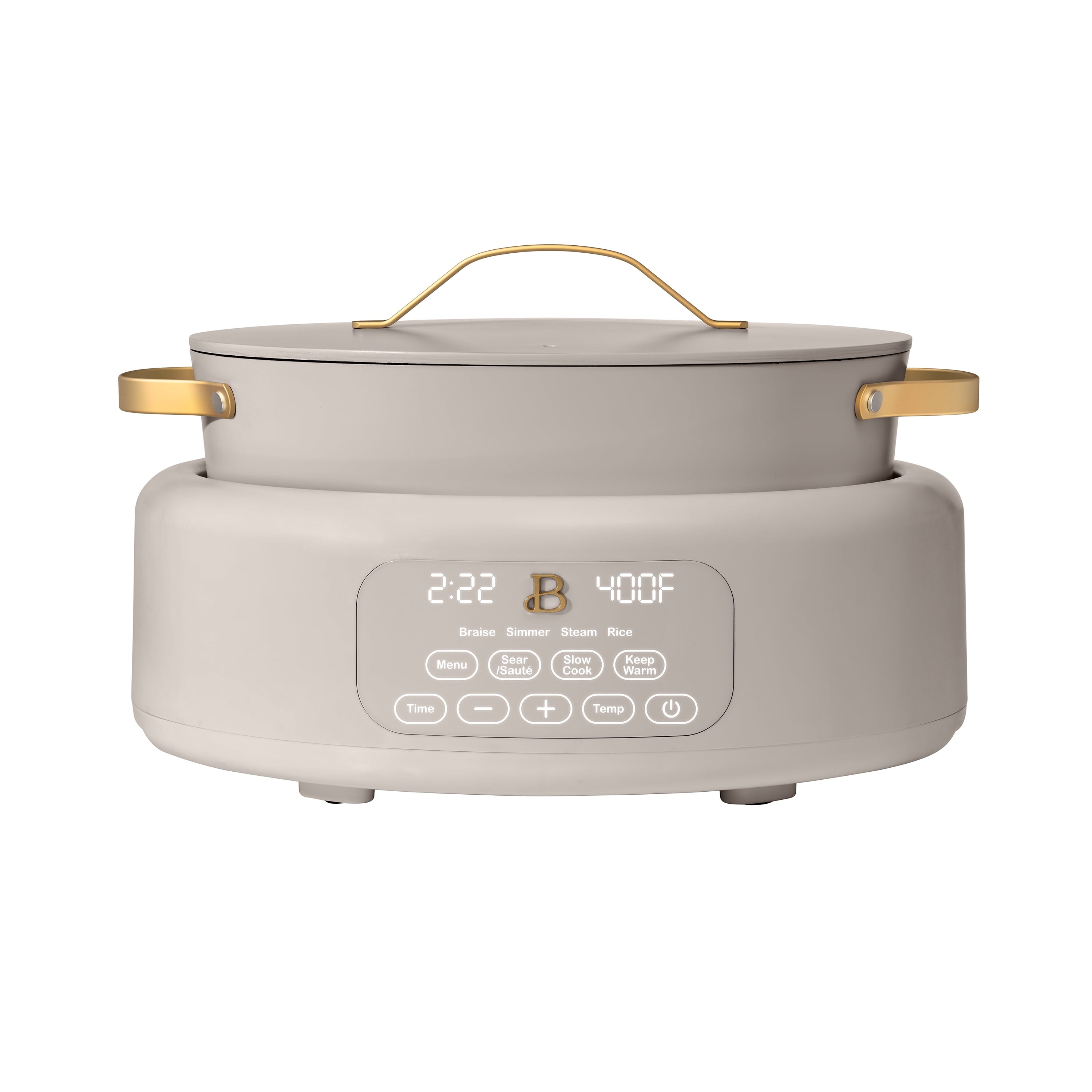 10 in 1, 6 Qt Electric Multi-Cooker, Porcini Taupe