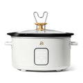 4Qt Slow Cooker with Touch-Activated Display, White Icing