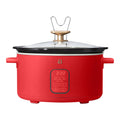 6 Qt Programmable Slow Cooker, Tomato Red