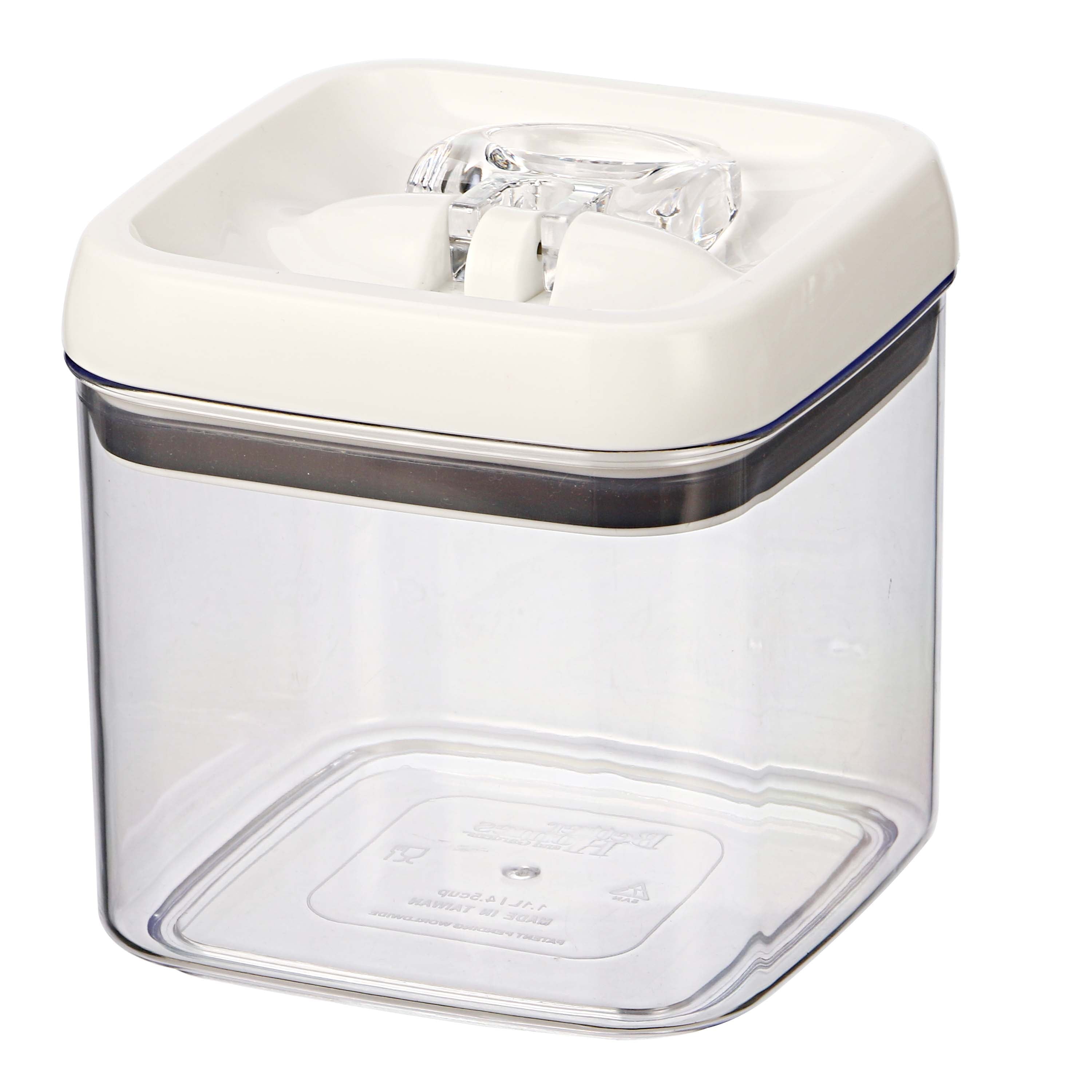 Canister - 4.5 Cup Square Food Storage Container, Designed to Help with Pantry Organization and Food Storage