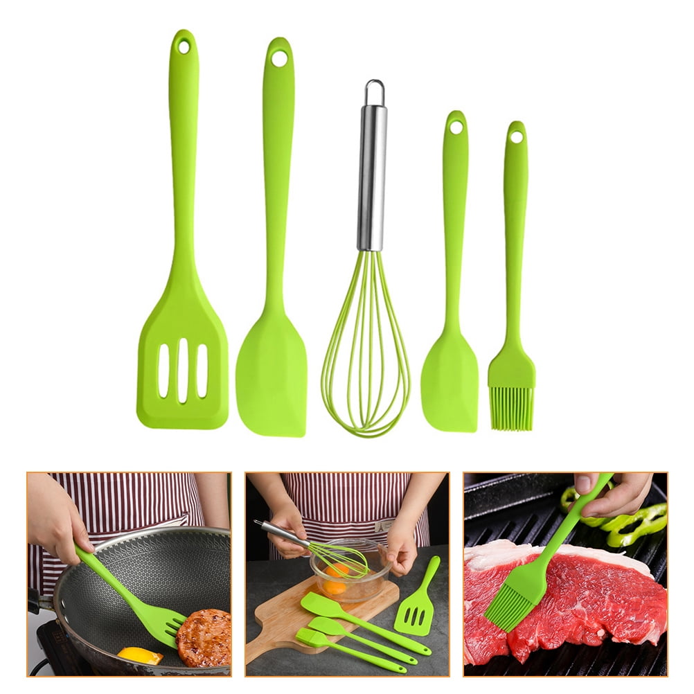 cooking utensils set Silicone Whisking Tools for Kitchenware in Hotel Use 5pcs