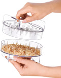 Clear Tool Twist, Meat Tool Twist, Breast Food Shredded Tool Twist Grinder Machine for Dog and Cat Food Meal Prep