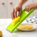 Dianli Adjustable Mandoline Slicer Manual Vegetable Cutter Non Slip Base With Hanging Hole for Potatoes Cucumbers Radishes Kitchen Gadget Fo