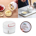 Efficient Manual Food Chopper and Mincer for Garlic Onions and Ground Meat Kitchen Prep Tool