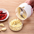 Mini Manual Garlic Press Pounding Artifact Magnetic Suction Multi Functional Portable for Home Kitchen Camping Picnic...