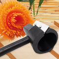 Fruit and Vegetable Cutter, Slicer Vegetable Cutter, Stainless Steel, 6 in Handle, Black, 1 Pc, Fruit Cutter Shapes, ...
