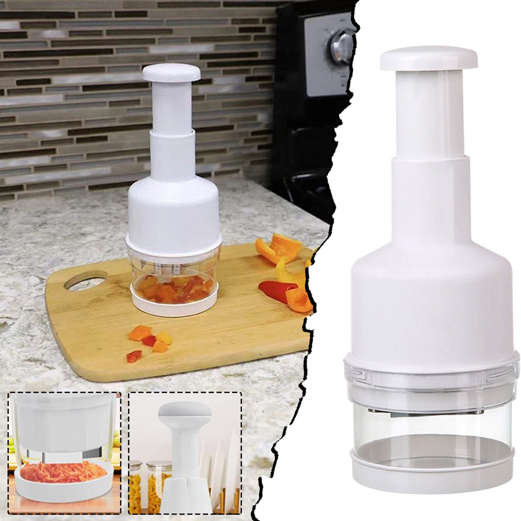 Garlic Food Chopper Vegetable Chopper Onion Handheld Veggie Nut Cutter Efficient Kitchen Tool for Easy Vegetable Prep...