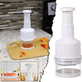 Garlic Food Chopper Vegetable Chopper Onion Handheld Veggie Nut Cutter Efficient Kitchen Tool for Easy Vegetable Prep...