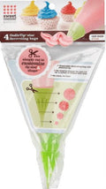Oodle Tip Decorating Bag, Star-Shape, 4-Count