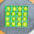 Grape Cutter Slicer Multifunction Fruit Cutter, 16 Grid Tomato Grape Slicer Halves Quarters, Food Grade Dishwasher Safe, Kitchen Fruit Prep
