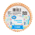 Confetti Cupcake Liners, Multicolor, 75 Count