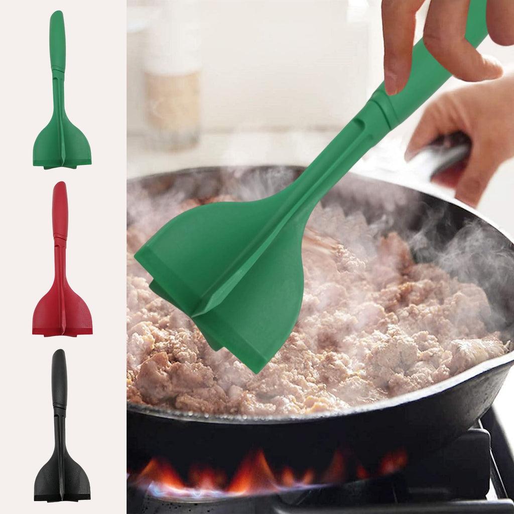 Heavy-duty Stainless Steel Meat Chopper And Masher Multi-functional Kitchen Tool For Grinding And Mincing Meat, Essential Accessory For Home